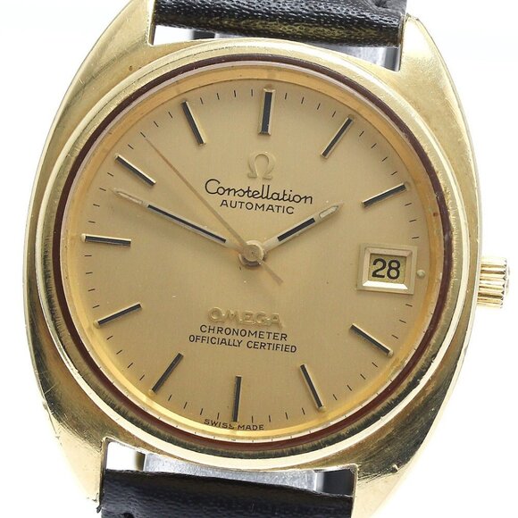 OMEGA Constellation 168.0056 Date Cal.1011 gold Dial Automatic Men's - Picture 9 of 13